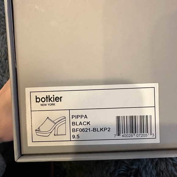 Botkier Pippa Black Suede Platform Heels